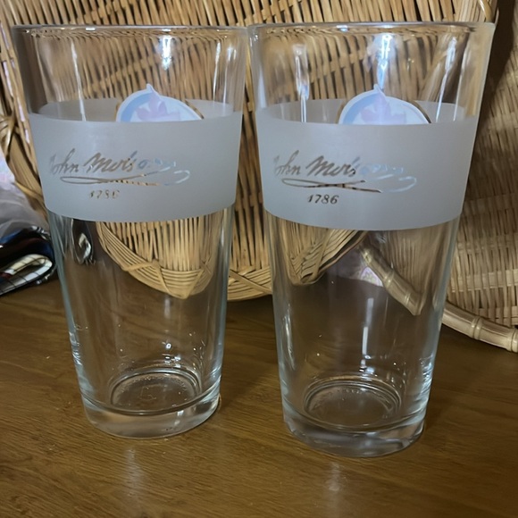Libby duratuff molson Canadian beer glasses USA - Picture 2 of 3